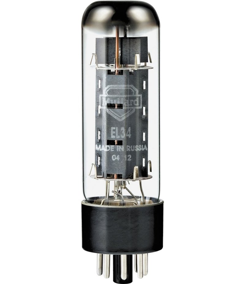 Mullard أنبوب فراغ طاقة مولارد EL34، زوج متطابق بلاتينيوم - Image 1